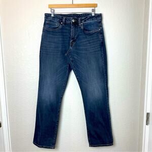BUFFALO DAVID BITTON Relaxed Straight/ Driven Men's Blue Jeans 34 W x 32 L